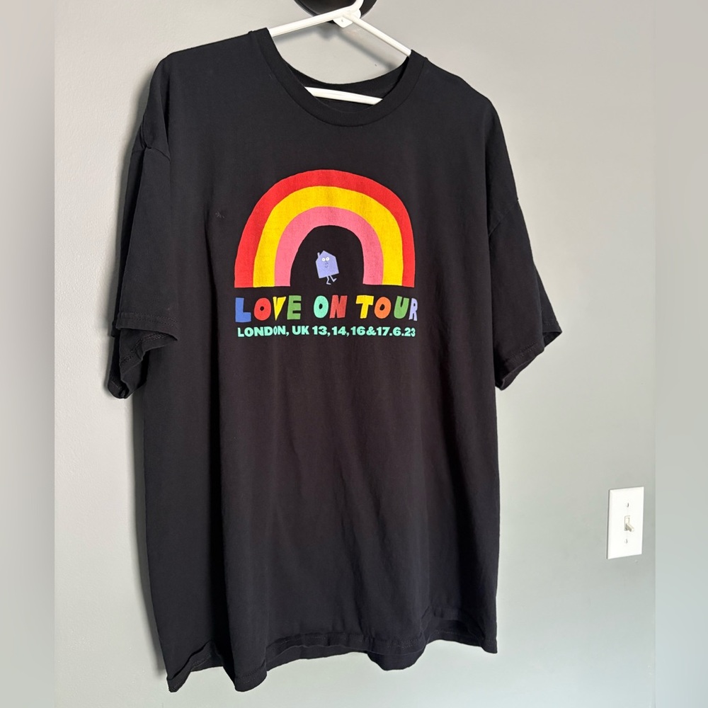 Harry Styles London Love On Tour Concert Merch T-Shirt